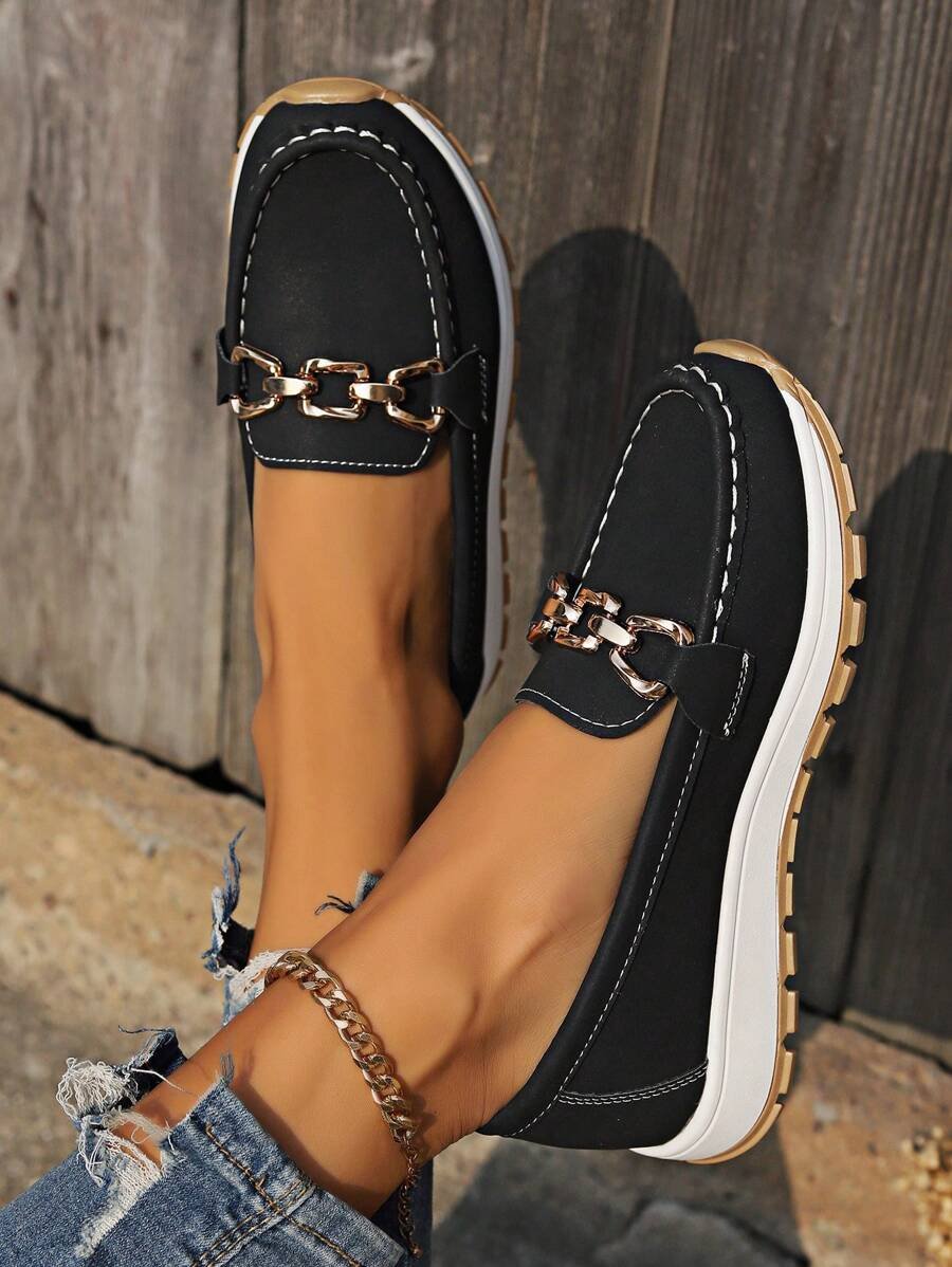 Dorothy | Women's Orthopaedic Cushioned Non Slip Loafers - Brown