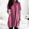 Daphne | Women's Long Sleeve Oversized Jumper - Pink
