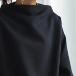 Savannah | Women's Long Sleeve Oversized Relaxed Fit Turtleneck Jumper