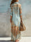 Lucia | Women's Maxi Shirt Dress - Light Blue