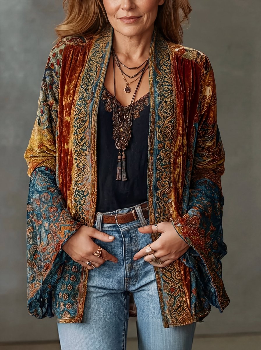 Annabel | Women's Quilted Boho Puffer Jacket