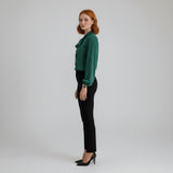 Ann | Women's Long Sleeve Oversized Bow Detail Blouse
