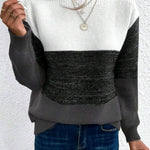 Mary | Women's Oversized Relaxed Fit Cashmere Feel Turtleneck Jumper