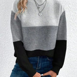 Mary | Women's Oversized Relaxed Fit Cashmere Feel Turtleneck Jumper
