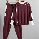 Penelope | Women's Oversized Relaxed Fit Jumper - Red