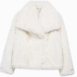 Belinda | Women's Oversized Open Front Relaxed Fit Coat - Cream