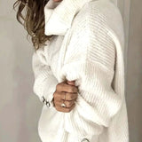 Vanessa | Women's Ribbed Cowl Neck Jumper