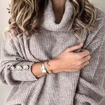 Vanessa | Women's Ribbed Cowl Neck Jumper