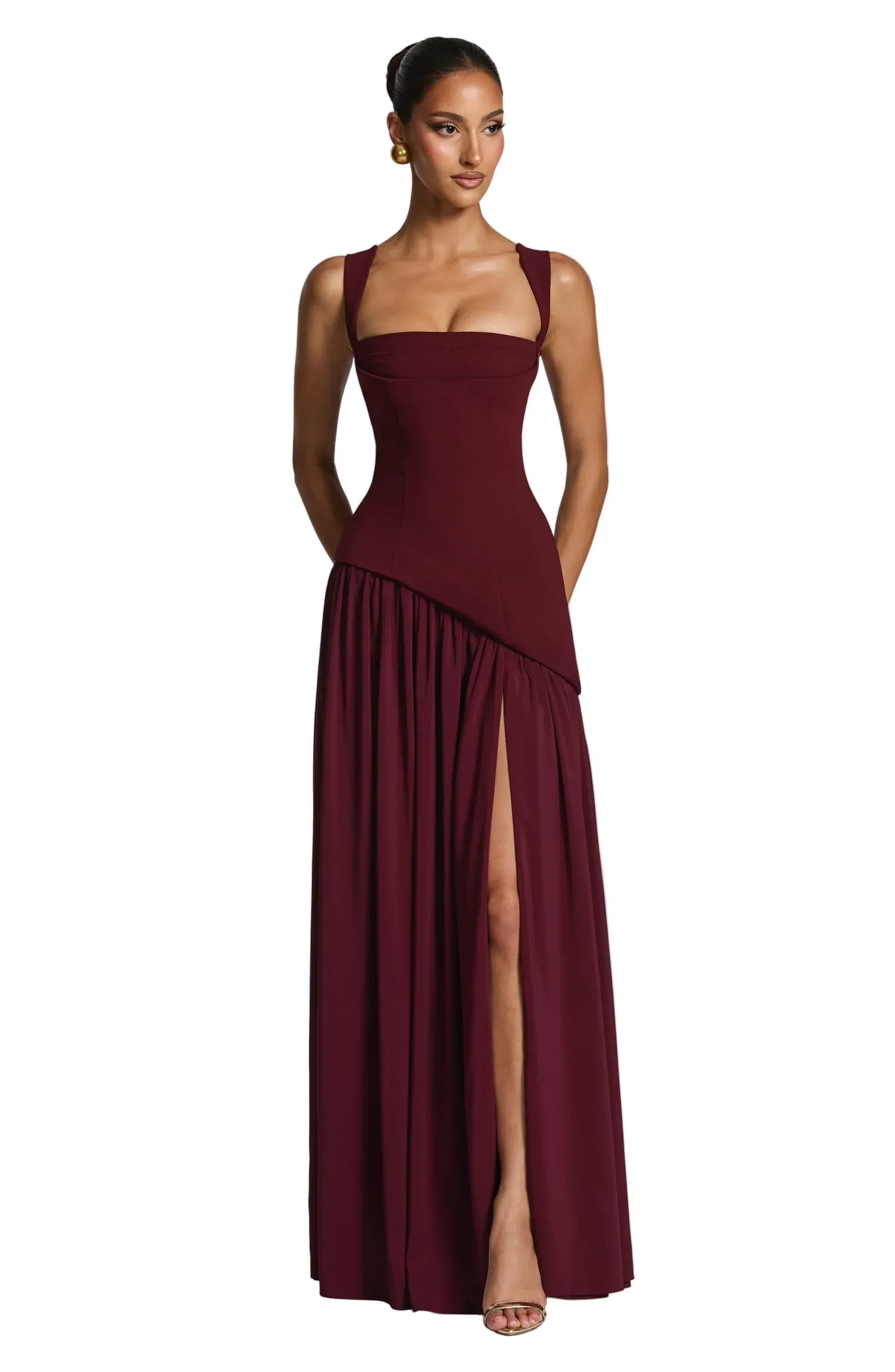 Vivienne | Women's Sleeveless Midi Dress