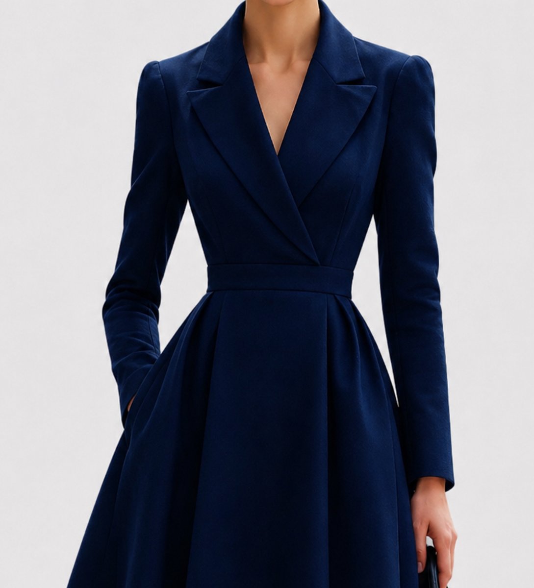 Annie | Women's Long Sleeve Tailored Coat