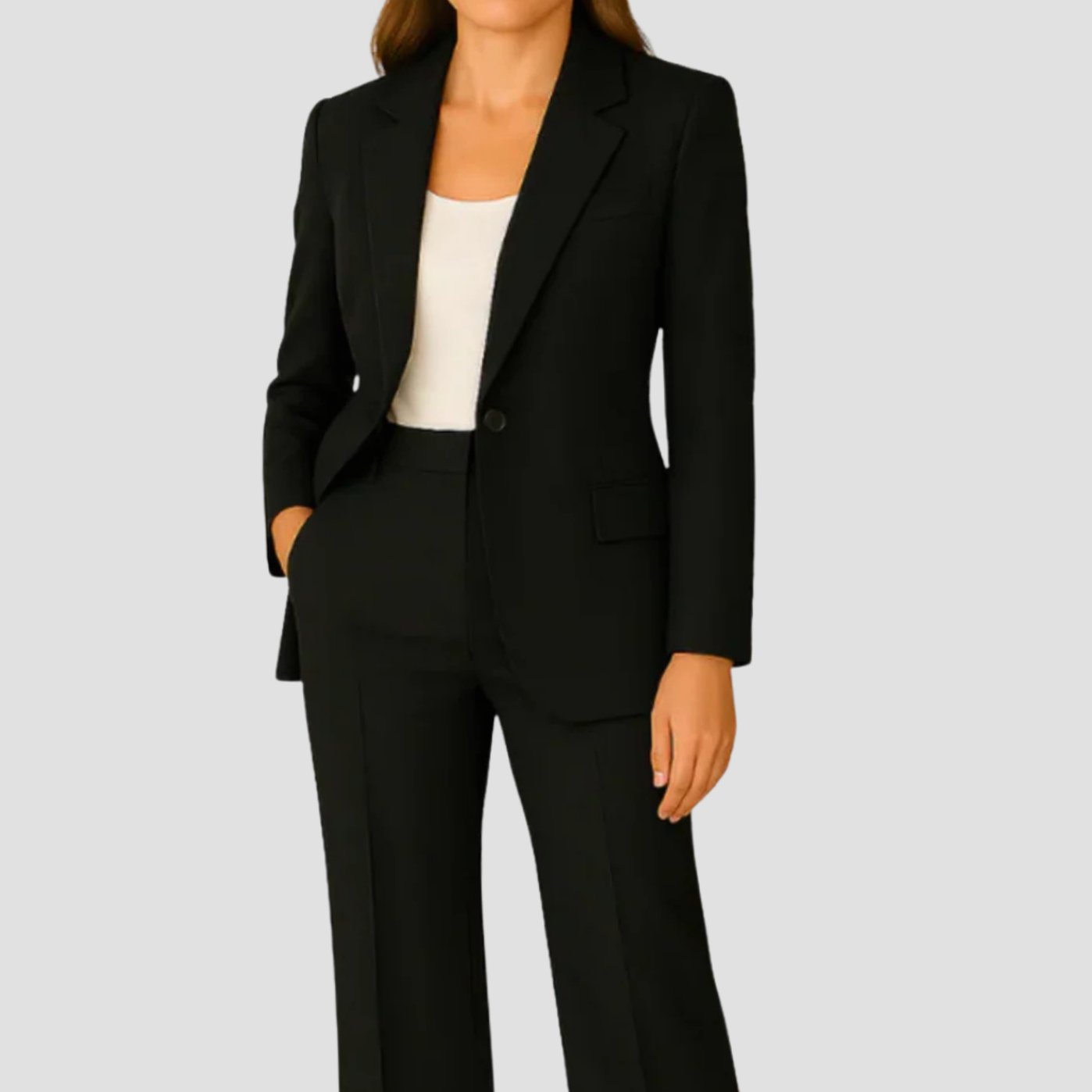 Erin | Women's Tailored Blazer - Black