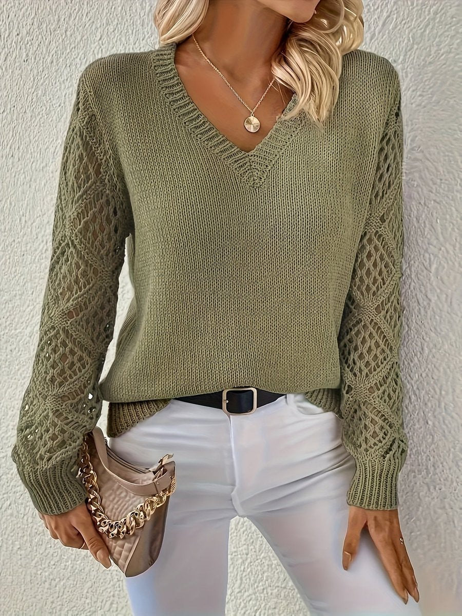 Clementine | Women's V Neck Jumper