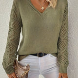 Clementine | Women's V Neck Jumper