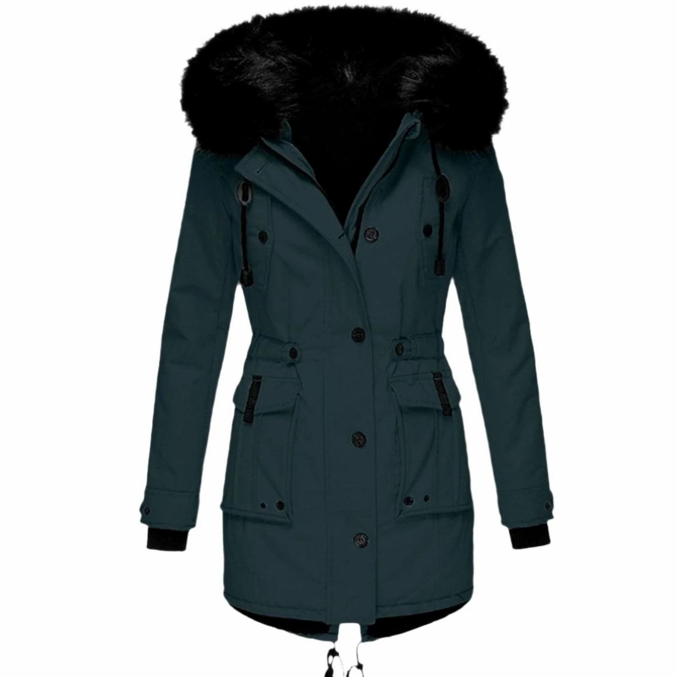 Daisy | Women's Hooded Faux Fur Parka