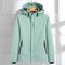 Sabrina | Women's Hooded Waterproof Rain Jacket - Mint Green