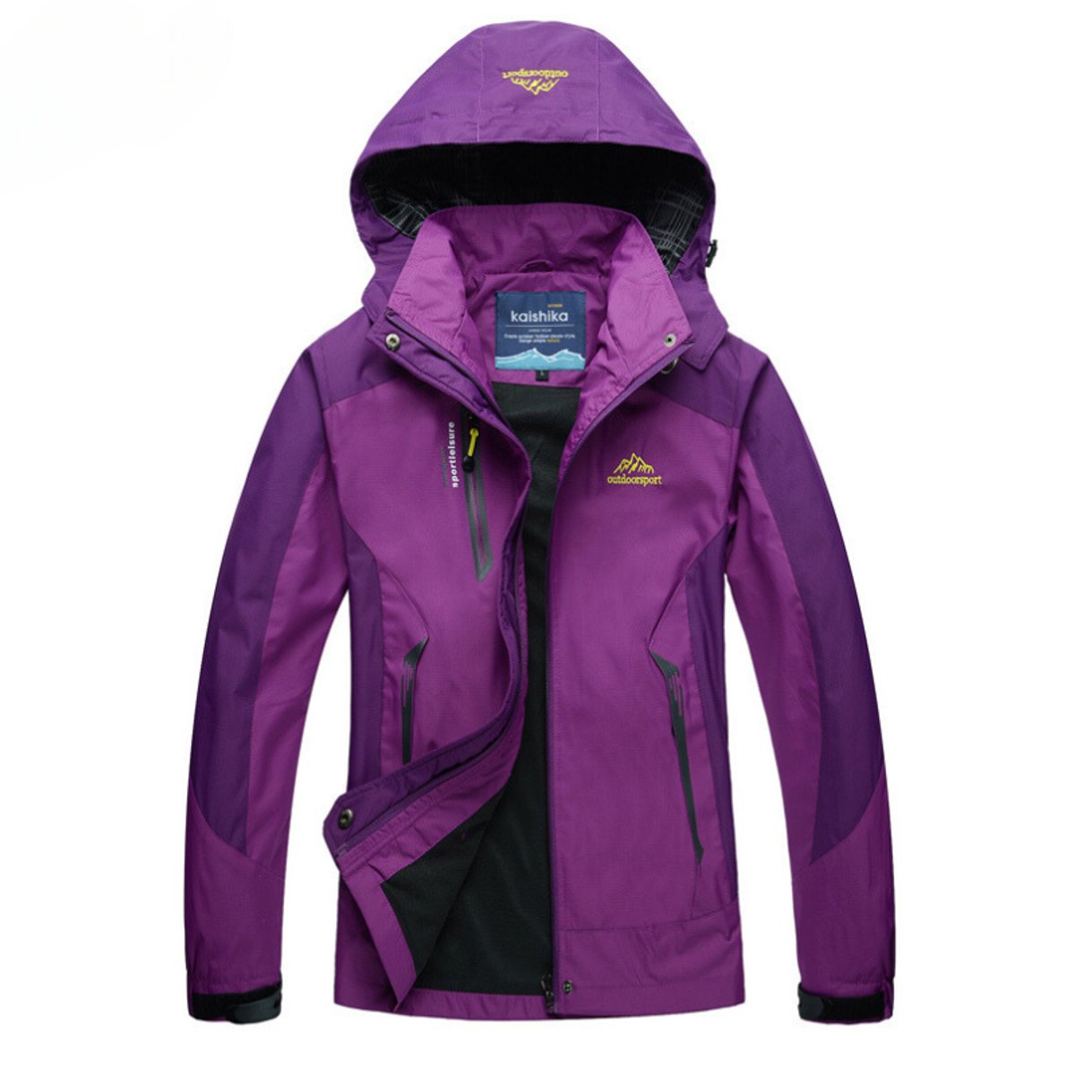 Elsie | Women's Quilted Hooded Waterproof Puffer Jacket - Violet