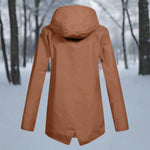 Cora | Women's Hooded Waterproof Rain Jacket - Apricot