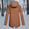 Cora | Women's Hooded Waterproof Rain Jacket - Apricot